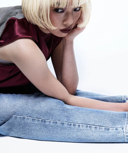 URBAN RESEARCH（アーバンリサーチ）の「『別注』Lee101×URBAN RESEARCH　TAPERED JEANS（デニムパンツ・レディース・OW/USED/BLUE OW・XS/S/M/L）」の17枚目の写真