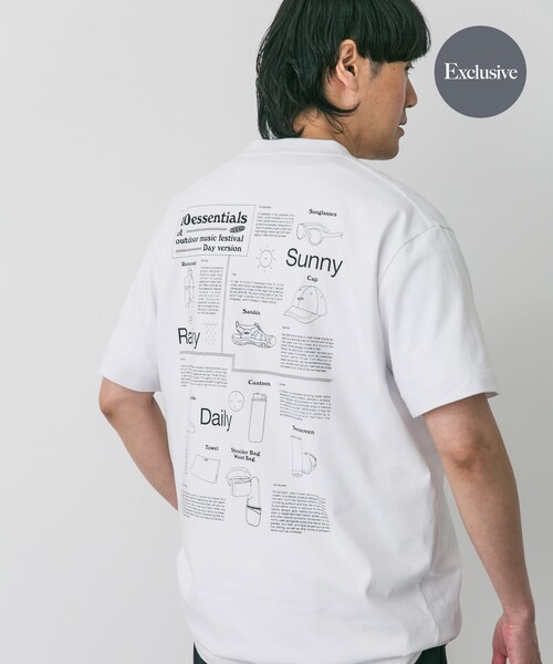 URBAN RESEARCH DOORS（アーバンリサーチドアーズ）の「『別注』KEEN×DOORS　OC/RP10ESSENTIALS T-SHIRTS（Tシャツ/カットソー・メンズ・ASH GREY/WHITE/G.GREEN/BLACK・M/L/XL）」の6枚目の写真