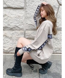 DC | DC×GYDA original design BACKLINE プルオーバー(Tシャツ/カットソー)