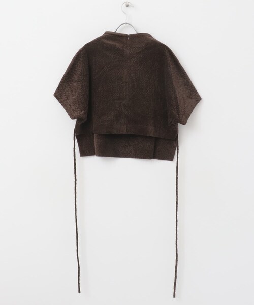 URBAN RESEARCH ROSSO（アーバンリサーチロッソ）の「le　CORDUROY TIE BLOUSE（シャツ/ブラウス・レディース・IVORY/BROWN・FREE）」の17枚目の写真