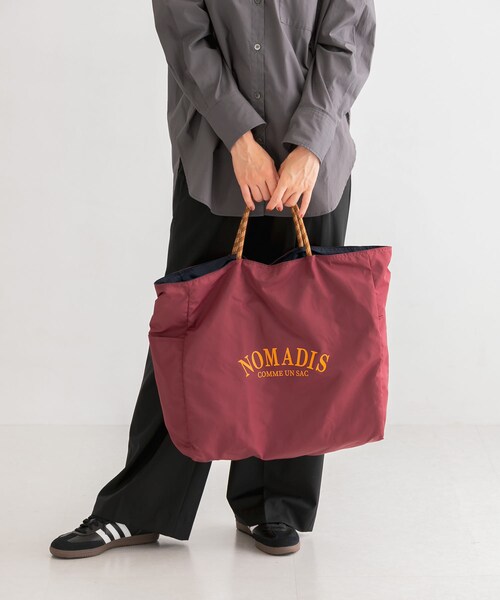 URBAN RESEARCH(アーバンリサーチ)の「NOMADIS SAC2(トートバッグ・レディース・WINE・-)」の1枚目の写真