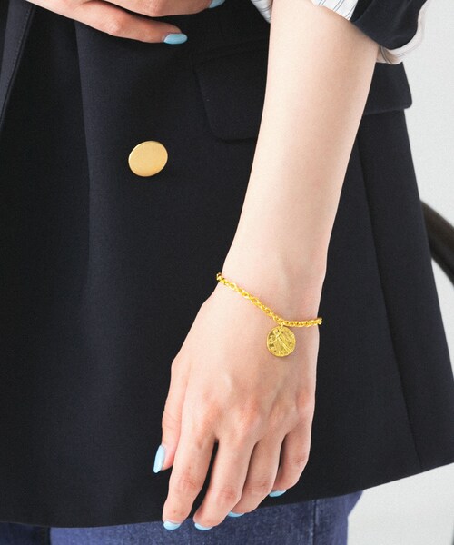 URBAN RESEARCH（アーバンリサーチ）の「MARIHA　ケーブルチェーンブレスレット Athena（ブレスレット・レディース・GD・-）」の3枚目の写真