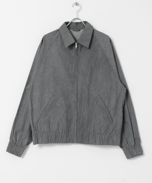 URBAN RESEARCH(アーバンリサーチ)の「『セットアップ対応』MADARA MIST COTTON BLOUSON(ブルゾン・メンズ・GRAY/CHARCOAL・M/L)」の4枚目の写真