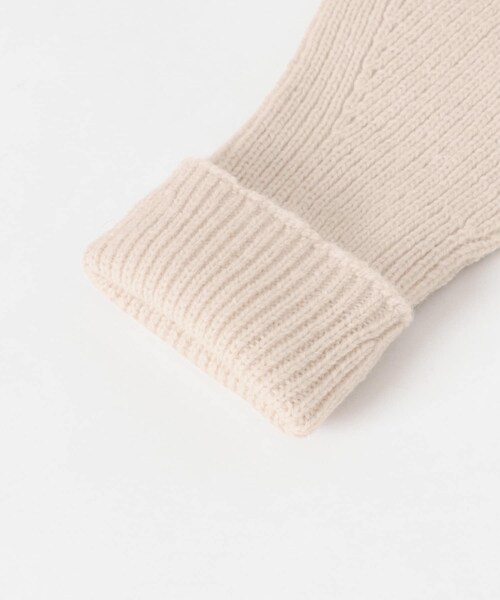 URBAN RESEARCH Sonny Label（アーバンリサーチサニーレーベル）の「畦編みニットグローブ（ベルト・レディース・エクリュ/グレー/ブラウン/ブルー・One）」の12枚目の写真