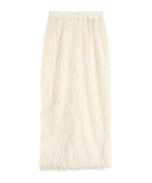 ELENDEEK | FEATHER YARN STRAIGHT SK(スカート)