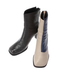 UN3D. | ROUND TOE SHORT BOOTS(ブーツ)