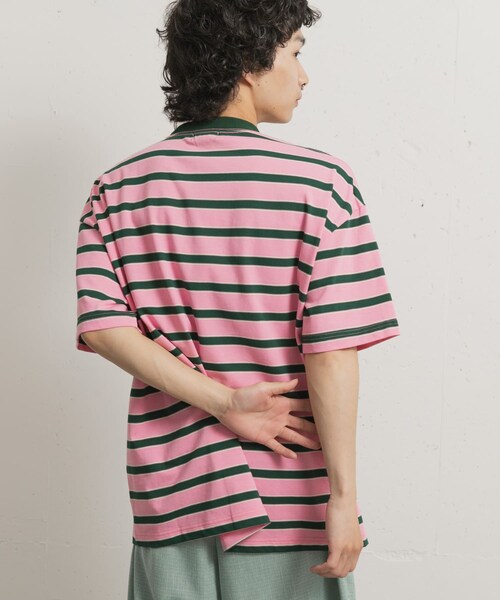THE GOODLAND MARKET（ザグッドランドマーケット）の「KEIMEN　Strata T-shirts（Tシャツ/カットソー・メンズ・Gray/Blue/Pink・M/L/XL）」の22枚目の写真