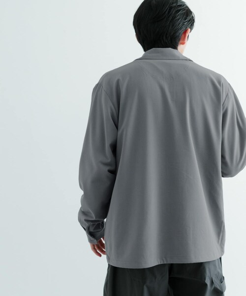 ITEMS URBANRESEARCH(アイテムズ アーバンリサーチ)の「『セットアップ対応』ウォッシャブル×クールタッチ TRコーチジャケット(ブルゾン・メンズ・CHK/BEG/GRY/BLK・M/L)」の18枚目の写真