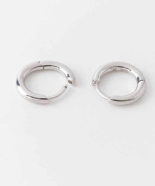 URBAN RESEARCH(アーバンリサーチ)の「TOM WOOD Classic Hoops Small(ピアス(両耳用)・メンズ・S925・One)」の5枚目の写真