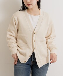 米富繊維　WASHI COTTON KNIT CARDIGAN