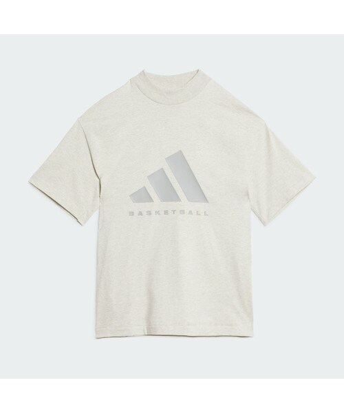 adidas（アディダス）の「アディダス バスケットボール  001 Tシャツ（トップス・メンズ・ハローグリーン/ハローグリーン/メタルグレー/メタルグレー/クラウドホワイト/クラウドホワイト/アルミナ/アルミナ/ブラック/ブラック/パルスオリーブ/タルク/ブラック/タルク/カーボン/カーボン/ヘイローゴールド/ヘイローゴールド/セサミ/セサミ/アッシュパール/ミネラルグリーン/ブルー/ホワイト/ブラウン/グレー/グリーン/ブラック・XS/M/XL/2XL/4XL/S/L/3XL/5XL/6XL/2XS/3XS/XL/XXL）」の20枚目の写真