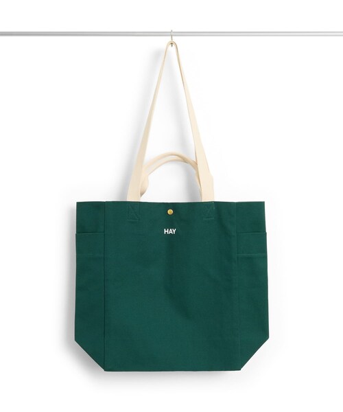SENSE OF PLACE by URBAN RESEARCH（センスオブプレイスバイアーバンリサーチ）の「HAY　Everyday Tote Bag（トートバッグ・メンズ・SoftYellow/GRAY/PURPLE/DarkGreen/E.Blue/BURGUNDY/MOCHA・One）」の3枚目の写真