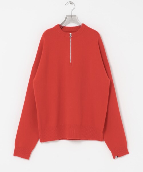 URBAN RESEARCH(アーバンリサーチ)の「Extreme Cashmere LIKE(ニット/セーター・レディース・NAVY/TOMATO・-)」の2枚目の写真