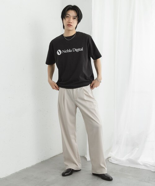 SENSE OF PLACE by URBAN RESEARCH(センスオブプレイスバイアーバンリサーチ)の「company logo short-sleeve t-shirts B(Tシャツ/カットソー・メンズ・WHITE/BLACK/L.BLUE・M/L)」の21枚目の写真