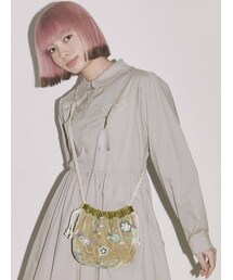 merry jenny | floralスパンコールポシェット(ショルダーバッグ)