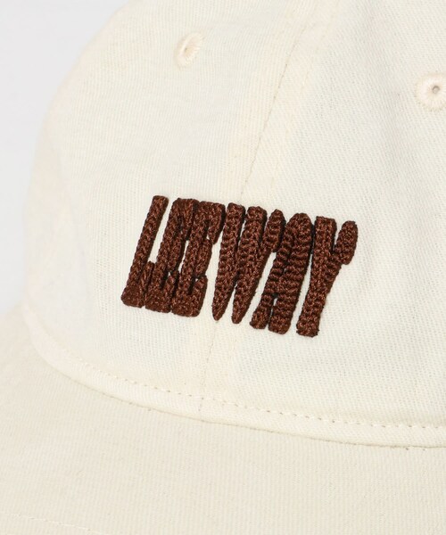 KBF（ケイビーエフ）の「プランプチェーンステッチCAP（キャップ・レディース・IVORY/BROWN/GREEN・one）」の8枚目の写真