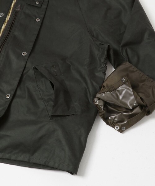 URBAN RESEARCH DOORS（アーバンリサーチドアーズ）の「Barbour　OS TRANSPORT WAX JACKET（テーラードジャケット・メンズ・BLACK/D.BROWN/SAGE・36/38/40）」の15枚目の写真