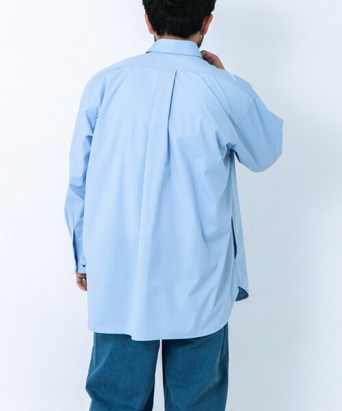 EKAL(エカル)の「エステネージュ ロングスリーブシャツ(シャツ/ブラウス・メンズ・サックス/ストライプ・M/L)」の7枚目の写真