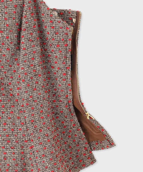 ROPE'（ロペ）の「【Masaco Teranishi（マサコテラニシ）】PAWPAW TWEED CAMISOLE｜キャミソール（キャミソール・レディース・ダークブラウン・F）」の18枚目の写真