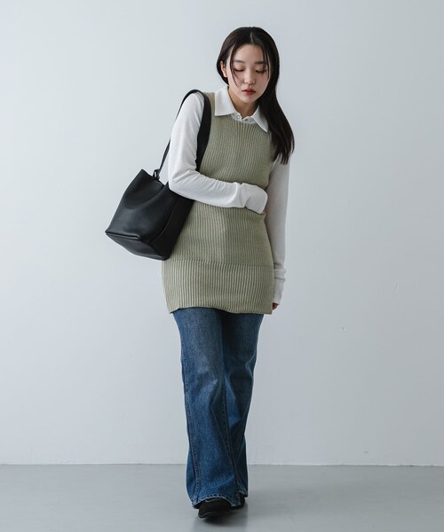 SENSE OF PLACE by URBAN RESEARCH（センスオブプレイスバイアーバンリサーチ）の「マルチショルダースクエアバッグ（ショルダーバッグ・レディース・BLACK/GREIGE/BLUE・One）」の9枚目の写真