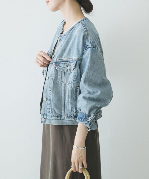 URBAN RESEARCH(アーバンリサーチ)の「LEVI’S COLLARLESS 90S TRUCKER(デニムジャケット・レディース・RURAL VIEW/T F TRKR・S)」の7枚目の写真