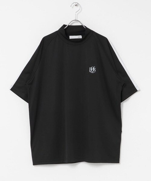 URBAN RESEARCH Sonny Label（アーバンリサーチサニーレーベル）の「OOPS　吸水速乾ラインモックネックTシャツ（Tシャツ/カットソー・メンズ・OFF/BLACK/DARK NAVY・M/L/XL）」の18枚目の写真