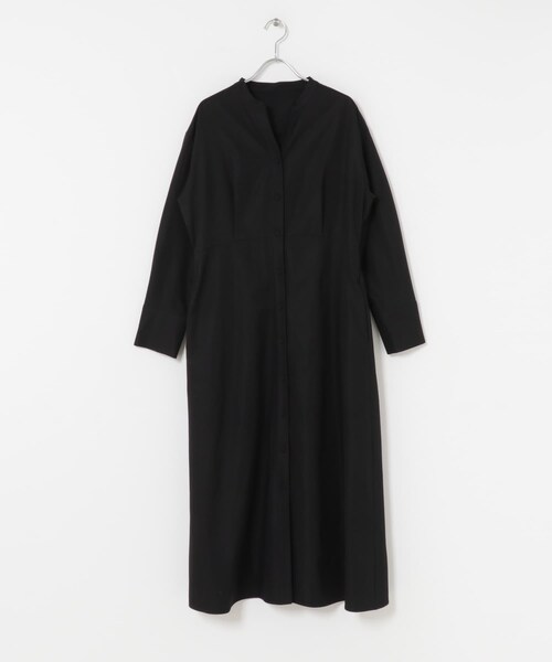 URBAN RESEARCH ROSSO（アーバンリサーチロッソ）の「ウォッシャブルウエストマークワンピース（ワンピース・レディース・IVORY/BLACK・Free）」の15枚目の写真