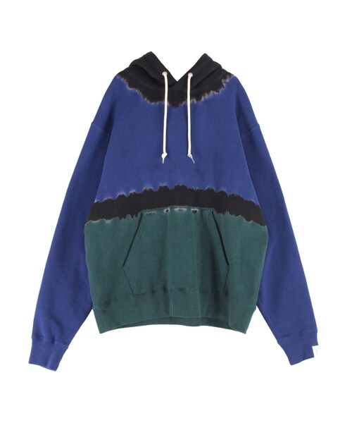 UN3D.（アンスリード）の「【COTTON RESEARCH CLUB】 ARIMATSU SHIBORI HOODIES（パーカー・レディース・ブルー/ターコイズ・38/42/44）」の5枚目の写真