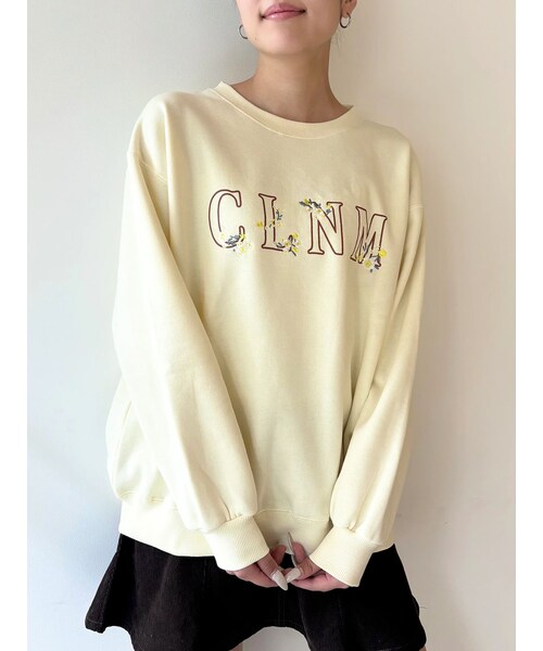 CALNAMUR（カルナムール）の「アソートビッグスウェット（スウェット・レディース・レッド/ピンク/ネイビー/グレー/イエロー・F）」の5枚目の写真