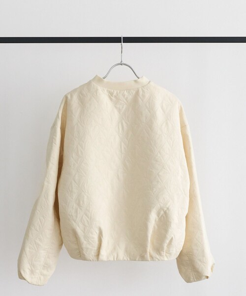VIS(ビス)の「ジャガード刺繍ブルゾン(ブルゾン・レディース・ブラック/キナリ/ピンク・F)」の18枚目の写真