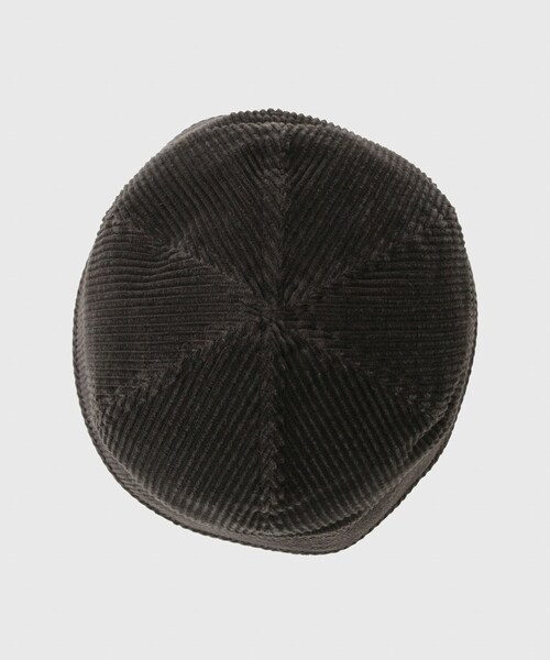 ADAM ET ROPE'（アダムエロペ）の「【THOUSANDS/サウザンズ】CORDUROY SAILOR HAT（ハット・メンズ・チャコール/ホワイト系・M）」の6枚目の写真