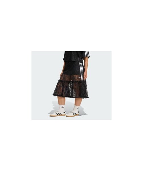 adidas ブラックレースレイヤードスカート 楽天市場】 【公式】アディダス adidas 返品可 ライフスタイル