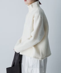 ウールコットンフリースプルオーバー