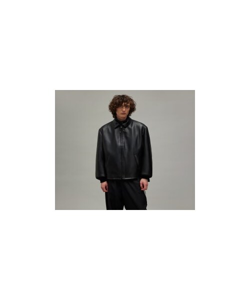 adidas（アディダス）の「Y-3 PLEATHER BOMBER JACKET（）」 - WEAR