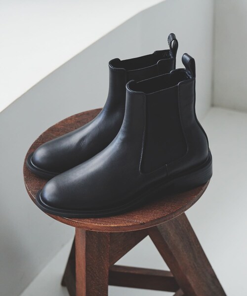 URBAN RESEARCH（アーバンリサーチ）の「レザーサイドゴアブーツ（ブーツ・レディース・BLACK・23/23.5/24/24.5/25）」の15枚目の写真