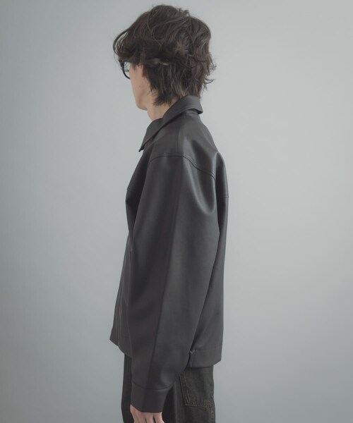 SENSE OF PLACE by URBAN RESEARCH（センスオブプレイスバイアーバンリサーチ）の「FLジップブルゾン（ブルゾン・メンズ・BLACK/GREIGE・M/L）」の13枚目の写真