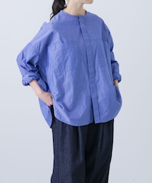 かぐれ | コットンダブルポケットワイドシャツ(シャツ/ブラウス)
