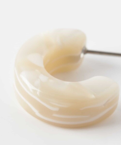 URBAN RESEARCH DOORS（アーバンリサーチドアーズ）の「MACHETE 　 Muse Hoop（ピアス（両耳用）・レディース・Prism/Cognac/Ivory・one）」の14枚目の写真