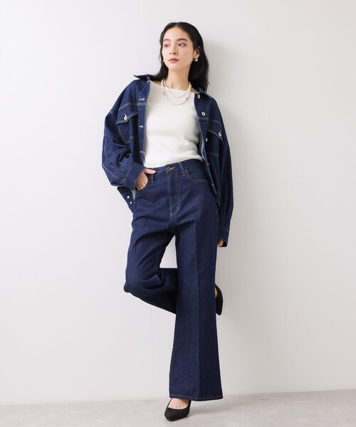 VIS(ビス)の「2WAYロングパールネックレス(ネックレス・レディース・ホワイト・F)」の6枚目の写真