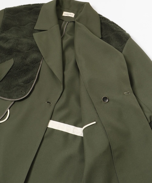 THE GOODLAND MARKET（ザグッドランドマーケット）の「master key　NEO（ステンカラーコート・メンズ・BEG/KAH・FREE）」の8枚目の写真