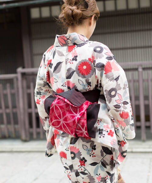 URBAN RESEARCH ROSSO（アーバンリサーチロッソ）の「浴衣 ひまわり（着物・メンズ・赤・FREE）」の6枚目の写真