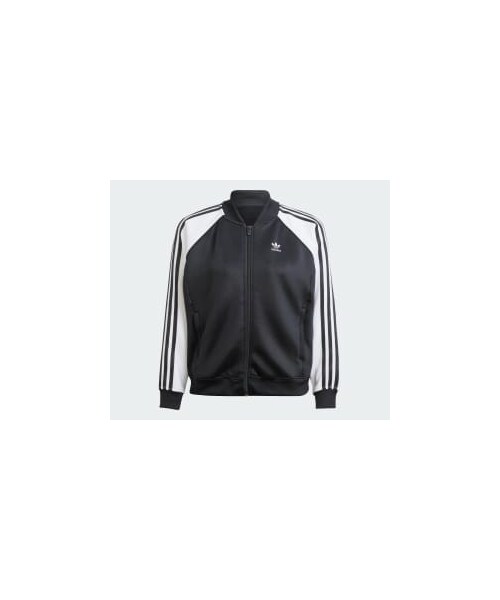 adidas(アディダス)の「アディカラー クラシックス オーバーサイズ SST トラックトップ(ジャージ)(トップス・レディース・ブルー/ブラック・S/M/L/XL/3XL/2XL/J/3XL/XS)」の22枚目の写真