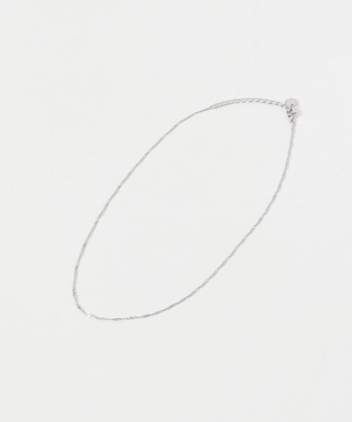 URBAN RESEARCH DOORS（アーバンリサーチドアーズ）の「ツイストチェーンショートネックレス（ネックレス・レディース・GOLD/SILVER・one）」の6枚目の写真