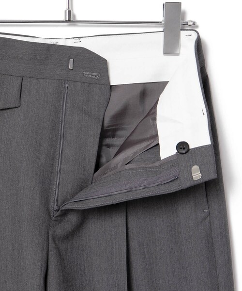 ROPE'（ロペ）の「ウールモヘヤセミフレアパンツ/セットアップ対応（その他パンツ・レディース・グレー/オフホワイト・36/38/40）」の12枚目の写真