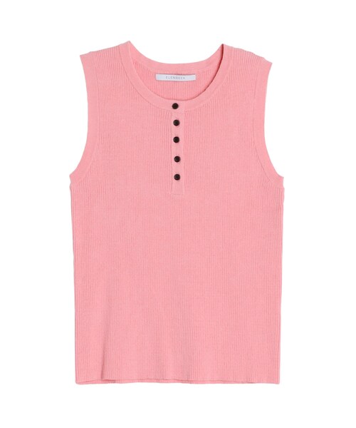 ELENDEEK（エレンディーク）の「HENRY NECK RIB KT（ニット/セーター・レディース・オフホワイト/ブラック/ピンク/ブラウン/ブルー/ミックス・F）」の12枚目の写真