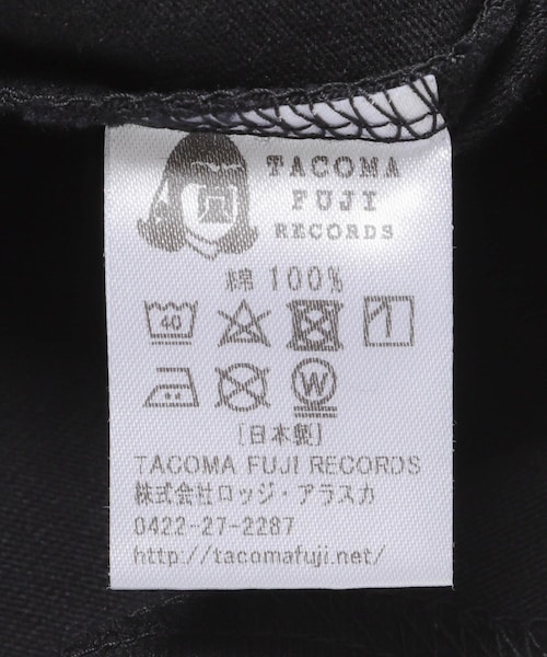 EKAL（エカル）の「TACOMA FUJI RECORDS　日常藝術 POCKET T-SHIRTS（Tシャツ/カットソー・メンズ・WHITE/BLACK・M/L/XL）」の14枚目の写真
