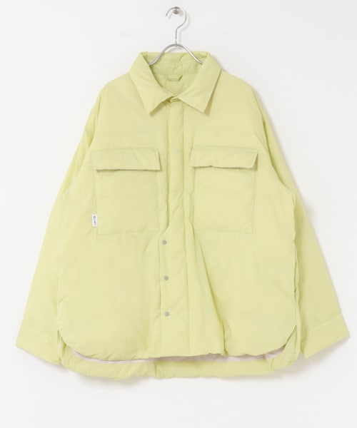 THE GOODLAND MARKET（ザグッドランドマーケット）の「KWD　LIGHT DOWN SHIRTS JACKET（その他アウター・レディース・Ivory/Navy/L.Yellow・FREE）」の3枚目の写真