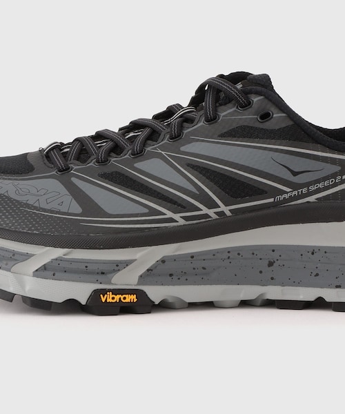 ADAM ET ROPE'（アダムエロペ）の「【HOKA ONE ONE/ホカ オネオネ】Mafate Speed 2（スニーカー・メンズ・ブラック・26.0/27.0/28.0）」の8枚目の写真