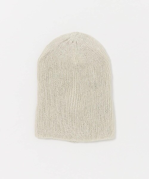URBAN RESEARCH DOORS（アーバンリサーチドアーズ）の「和紙ビーニー（ニットキャップ/ビーニー・レディース・NATURAL/CHARCOAL・One）」の9枚目の写真