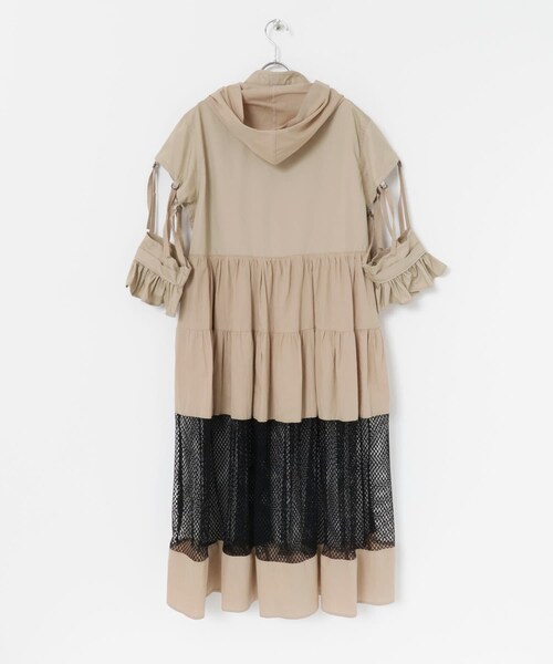 THE GOODLAND MARKET（ザグッドランドマーケット）の「old honey　-OH- 72℃ dress（ワンピース・レディース・beige/white・FREE）」の12枚目の写真
